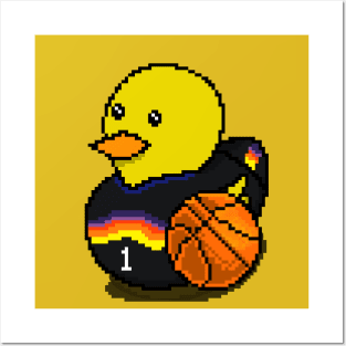 Suns Basketball Rubber Duck Posters and Art